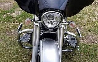 Motorcycle Paint Job: Harley Before
